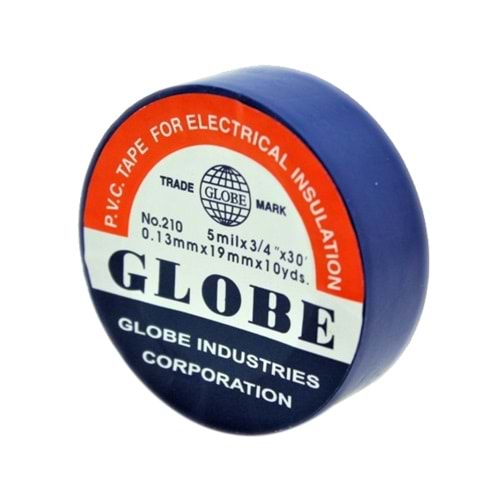 Globe Elektrikçi Bandı İzole Bant 19 x 10Yds Mavi