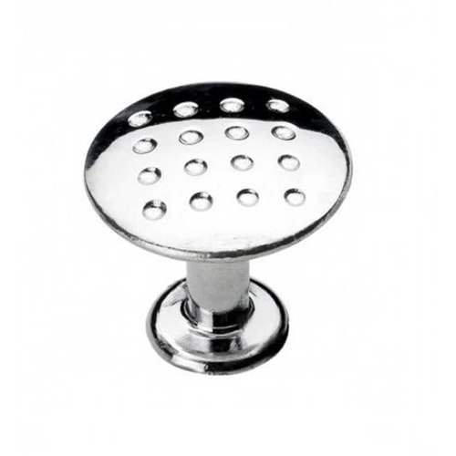 Özsan Noktalı Düğme Dolap Çekmece Kulp Krom