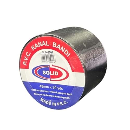 Elektrikçi Kanal Bandı İzole Bant Geniş Siyah 48mm x 20Yrd
