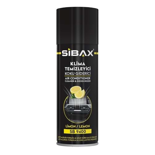 Sibax Klima Temizleyici Sprey Limon 200ml