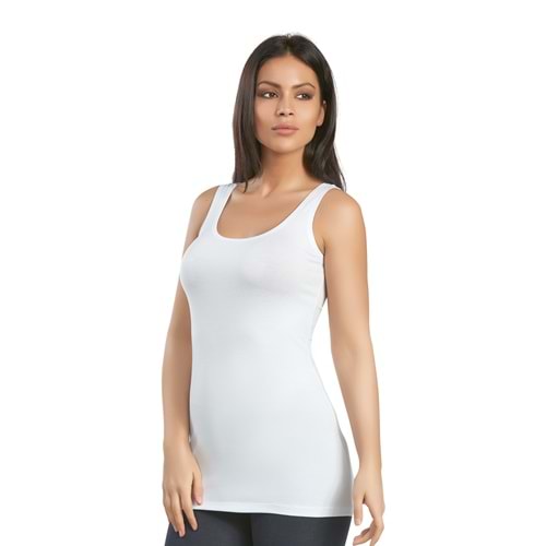 Belinay 0720 Kadın Modal Kalın Askılı Uzun Atlet