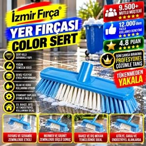 İzmir Fırça Yer Fırçası Color Sert
