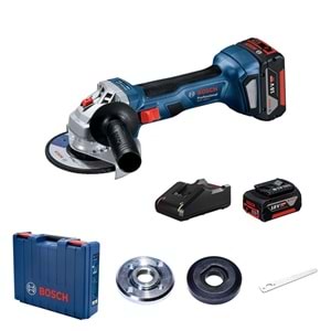 Bosch GWS 180-Li Akülü Avuç Taşlama 18V 2x4,0 Ah