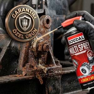 Soudal Pas Sökücü Yağlayıcı Multi Sprey 400 ml Kobra Başlık