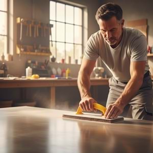 Kristal Epoksi Zımpara Malası