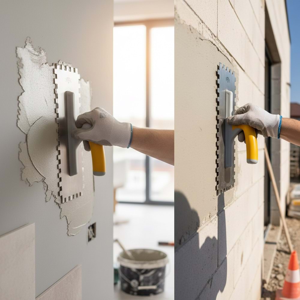 Kristal Seramik Malası Plastik Saplı 8x8 30cm