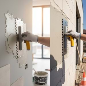 Kristal Seramik Malası Plastik Saplı 8x8 40cm