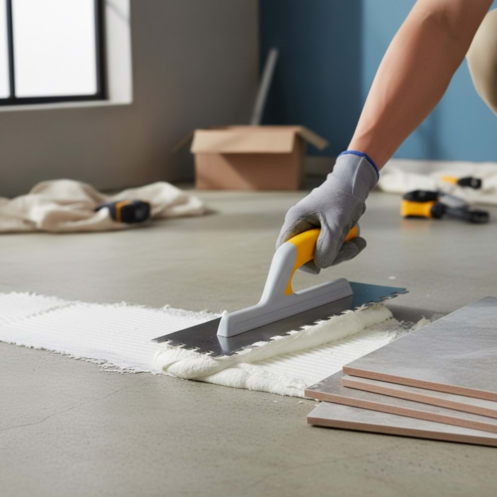 Kristal Seramik Malası Plastik Saplı 10x10 30cm