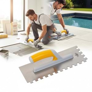 Kristal Seramik Malası Plastik Saplı 10x10 35cm