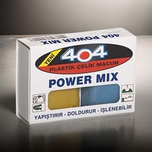 404 Power Mix Plastik Çelik Macun 40gr