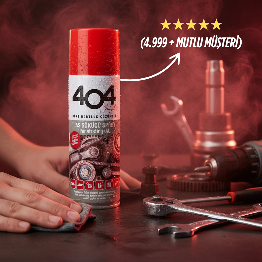 404 Pas Sökücü ve Yağlayıcı Sprey 400 ml