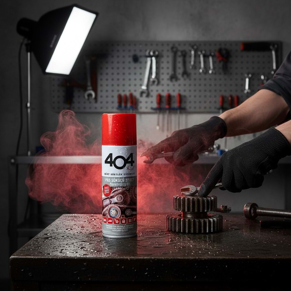 404 Pas Sökücü ve Yağlayıcı Sprey 400 ml