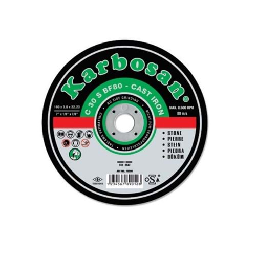 Karbosan Mermer Kesici Taş 115x2.5x22.23
