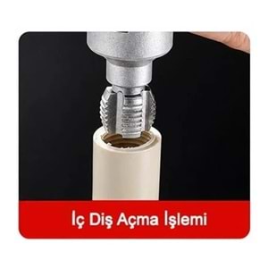 Boss Pprc Pvc Boru Diş Açma Aparatı İç/Dış 1/2 20mm