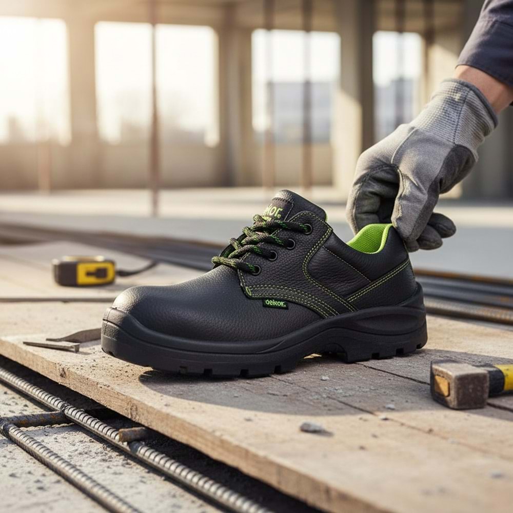 Dekor İş Güvenliği Ayakkabısı Deri 45 No