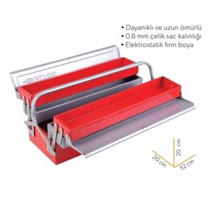Eltos Metal Takım Çantası 52x5
