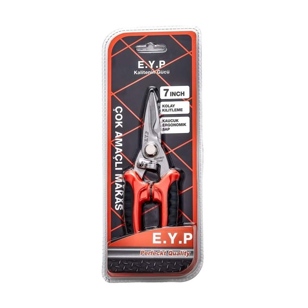 Eyp Sac Kesme Makası Çok Amaçlı Makas 7 INC
