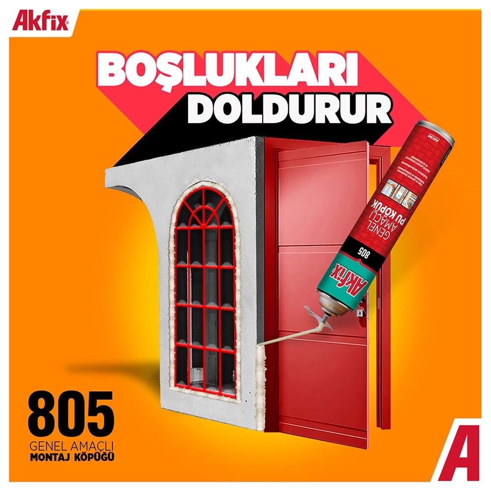 Akfix 805P Pu Köpük 750ml