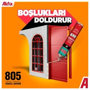 Akfix 805P Pu Köpük 750ml