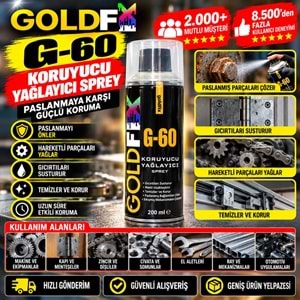 Goldfix GD-60 Yağlayıcı Sprey 200ml