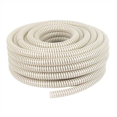 Sertsan Şeffaf Sipiral Klima Gırtlak Hortum 5/8 INC 50mt