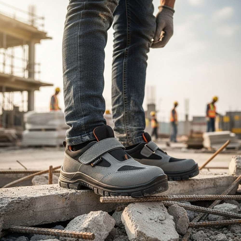 Kawi İş Ayakkabısı Çelik Burunlu Süet 40 No