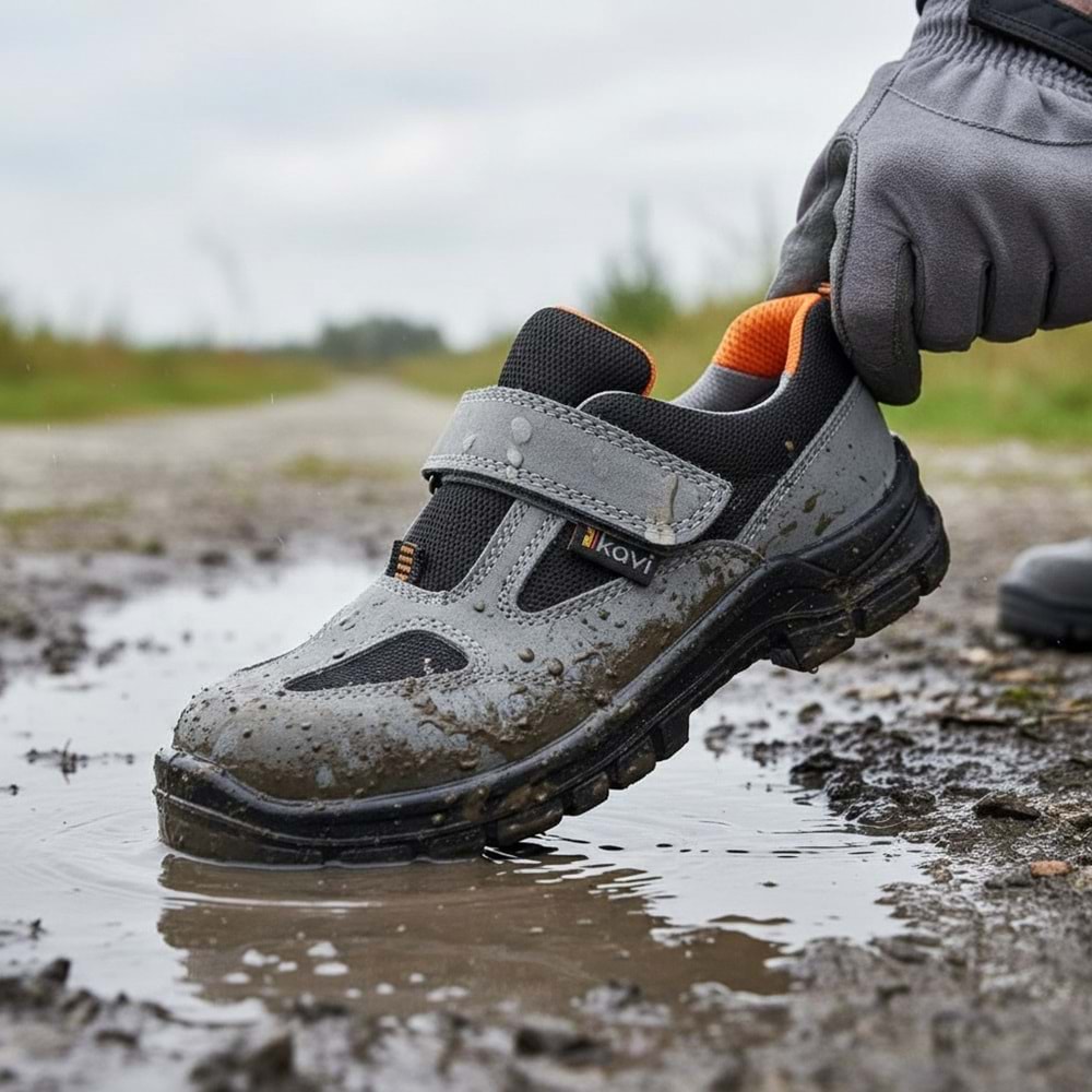 Kawi İş Ayakkabısı Çelik Burunlu Süet 40 No