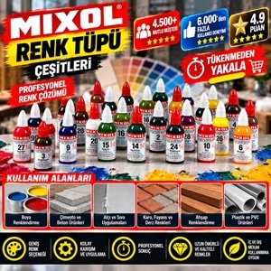 Mixol Renk Tüpü Limon Küfü No:16 - 20ml