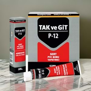 Selsil P-12 Takgit Sert Pvc Yapıştırıcı 125gr