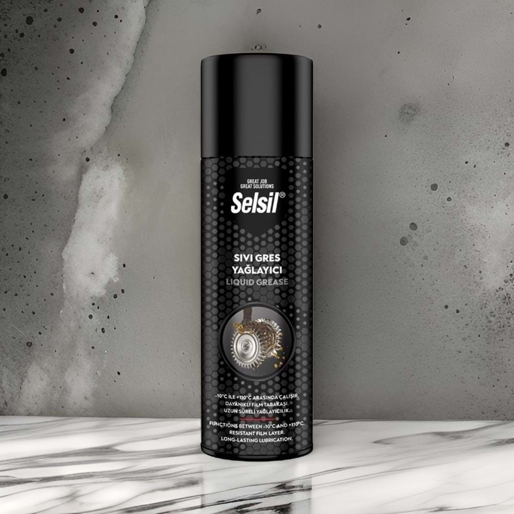 Selsil Sıvı Gres Yağlama Spreyi 500 ML