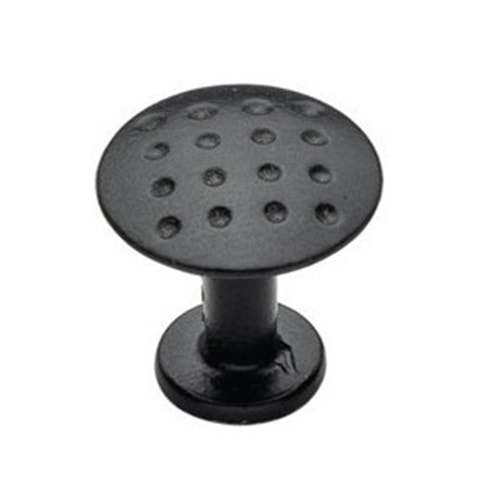 Özsan Noktalı Düğme Dolap Çekmece Kulp Siyah