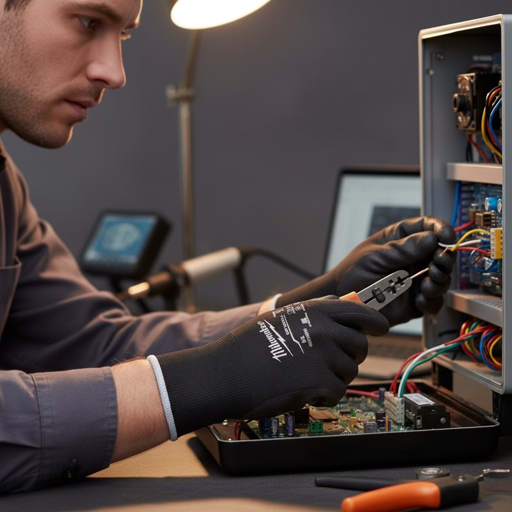 Milwaukee Genel Amaçlı Kesilmez Pu Eldiven 9 No/L