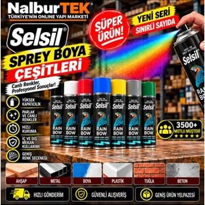 Selsil Sprey Boya Yosun Yeşili 400ml RAL6005