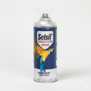Selsil Sprey Boya Gümüş Gri 400ml RAL7001