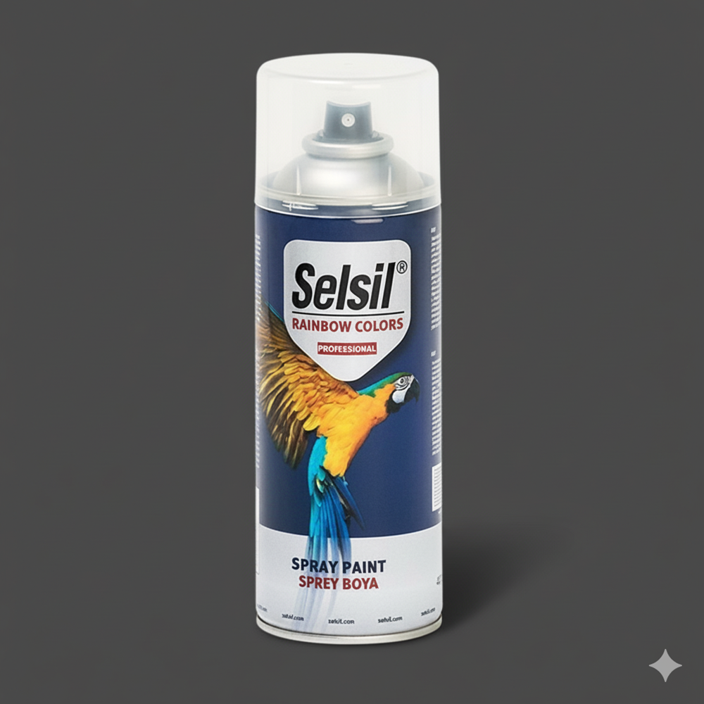 Selsil Sprey Boya Antrasit Gri 400ml RAL7016