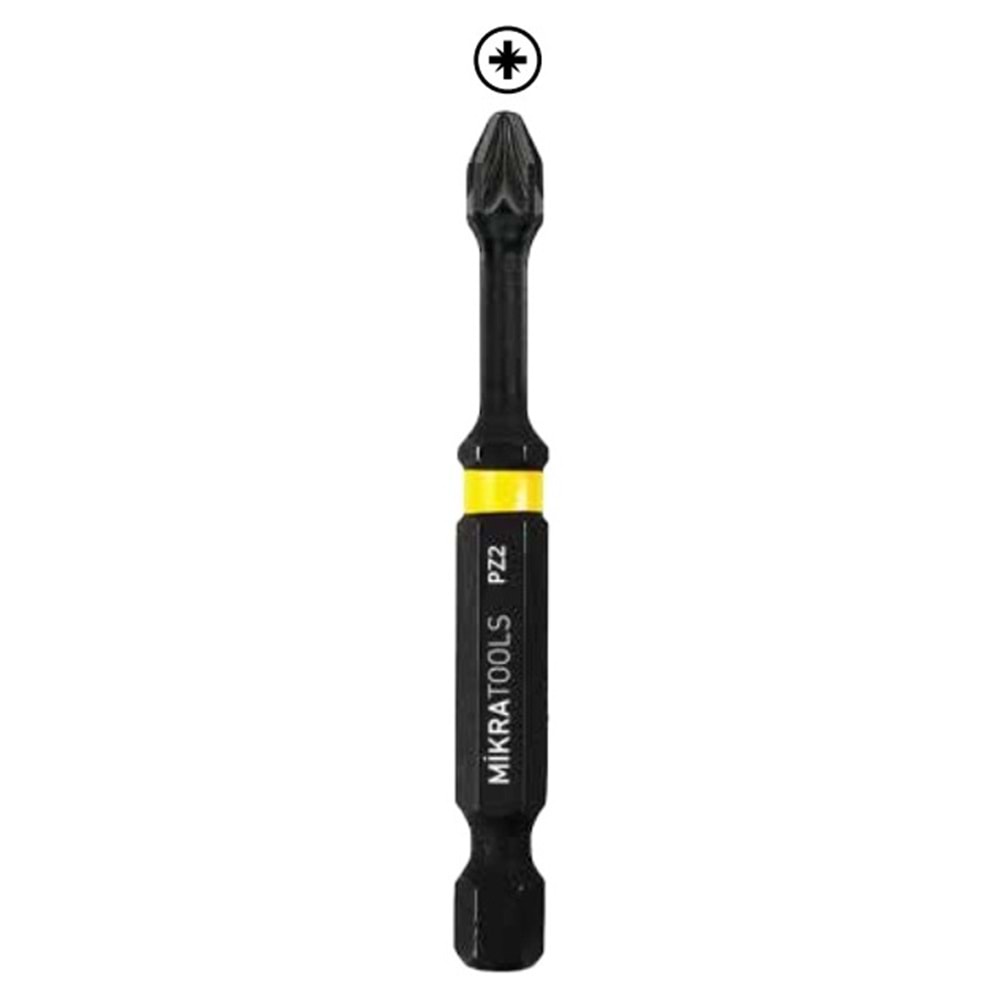Mikratools Torsion Bits Uç-Ucu Yıldız Pz2x75mm